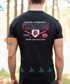 Fresno State Bulldogs 2024 Mountain West Baseball Conference Tournament Champions shirt