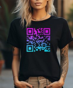 Fuc K You Q R Code Outfit Matching Women T Shirt