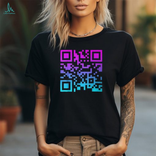 Fuc K You Q R Code Outfit Matching Women T Shirt