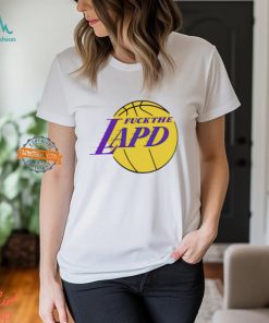 Fuck the lapd Los Angeles Lakers logo shirt