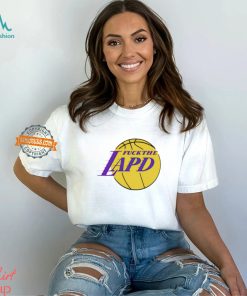 Fuck the lapd Los Angeles Lakers logo shirt