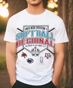 Funny 2024 NCAA Division I Softball Regional – College Station, TX Shirt