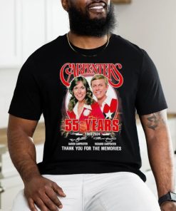 Funny Carpenters 55 Years 1969 2024 Thank You For The Memories Shirt