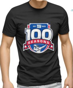 Funny New York Giants Starter 100th Season Prime Time Logo Shirt