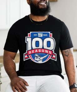 Funny New York Giants Starter 100th Season Prime Time Logo Shirt