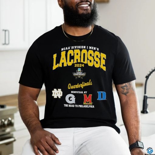 Funny Official 2024 NCAA Division I Men’s Lacrosse Quarterfinals – Hofstra Shirt