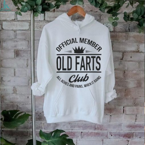 Funny Official Member Old Farts Club T Shirt