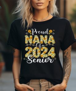Funny Proud Nana Of A 2024 Graduate Class Of 24 Shirt