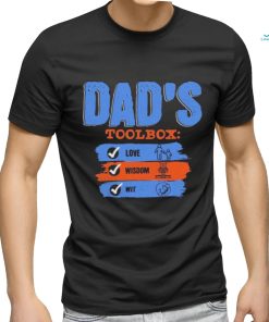 Funny dad’stoolbox love, wisdom wit Father’s Day shirt