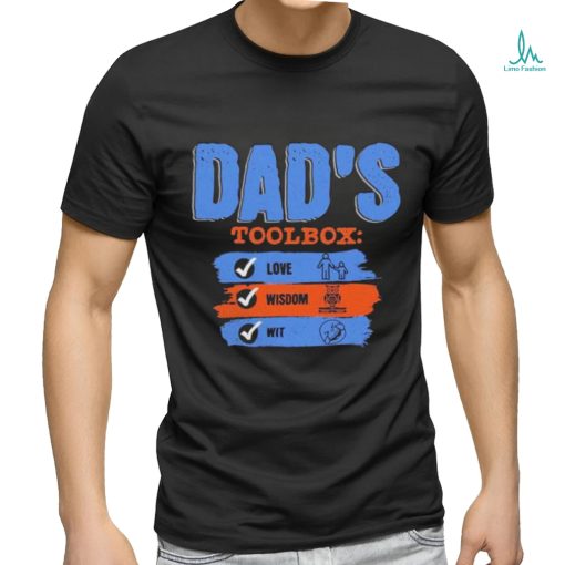 Funny dad’stoolbox love, wisdom wit Father’s Day shirt