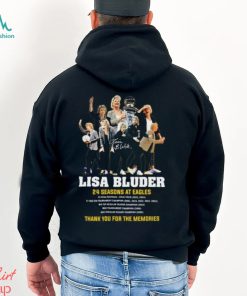 GOAT Iowa Lisa Bulder 24 Seasons At Eagles Thank You For The Memories T Shirt