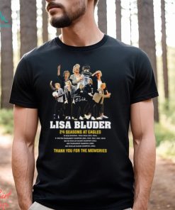 GOAT Iowa Lisa Bulder 24 Seasons At Eagles Thank You For The Memories T Shirt