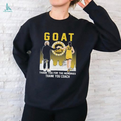 GOAT Lisa Bluder Thank You For The Memories Thank You Coach T Shirt