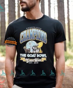 GOAT USA Undefeated Football T Shirt