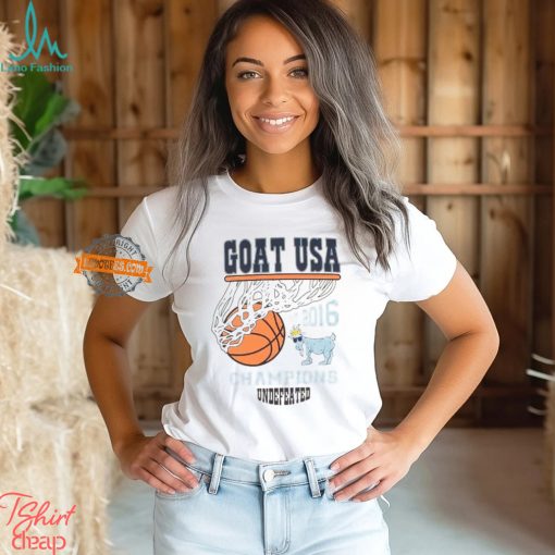 GOAT USA Youth Undefeated Basketball T Shirt