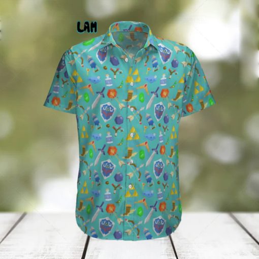 Game Item Pattern Hawaiian Shirt