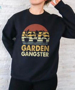 Garden Gangster Retro Vintage Gardening T Shirt