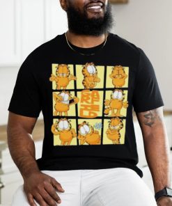 Garfield black nine panel 2024 shirt