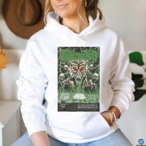 Gatecreeper june 2 2024 the crocodile seattle wa poster shirt