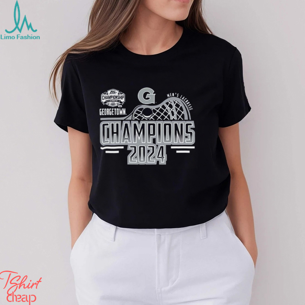 Georgetown Hoyas 2024 Big East Men's Lacrosse Tournament Champions T Shirt Georgetown Hoyas 2024 Big East Men's Lacrosse Tournament Champions T Shirt
