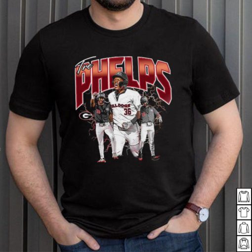 Georgia NCAA Baseball Tre Phelps Shirt