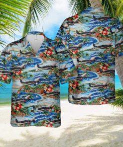 German Air Force Heinkel He 111 Bomber Aircraft In WW2 Hawaiian Shirt