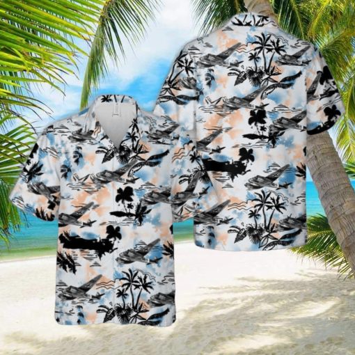 German Air Force Junkers Ju 88 Bomber Aircraft In WW2 Hawaiian Shirt