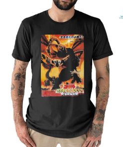 Godzilla heather gray giant monsters all out attack 2024 shirt