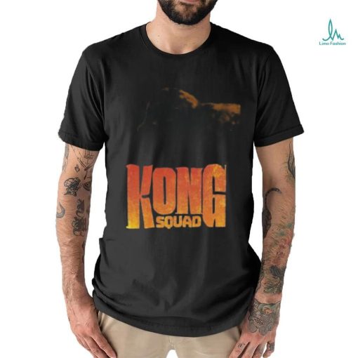 Godzilla x kong the new empire black kong squad 2024 shirt