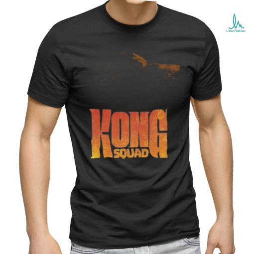 Godzilla x kong the new empire black kong squad 2024 shirt