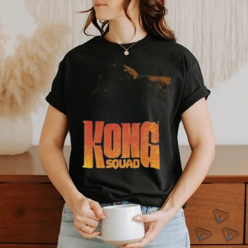 Godzilla x kong the new empire black kong squad 2024 shirt