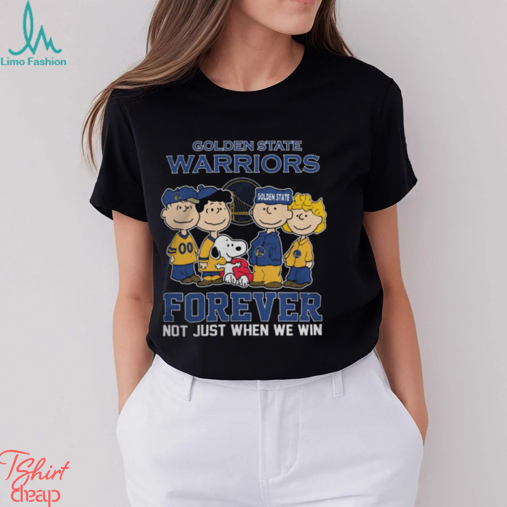 Golden State Warriors Pacers Snoopy Basketball Fan Forever Not Just When We Win 2024 Shirt Golden State Warriors Pacers Snoopy Basketball Fan Forever Not Just When We Win 2024 Shirt