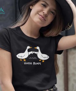 Goose Bumps Meme Animal Silly Goose Vintage Women T Shirt