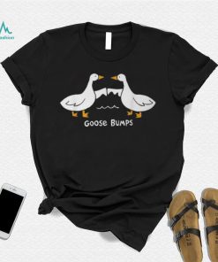 Goose Bumps Meme Animal Silly Goose Vintage Women T Shirt