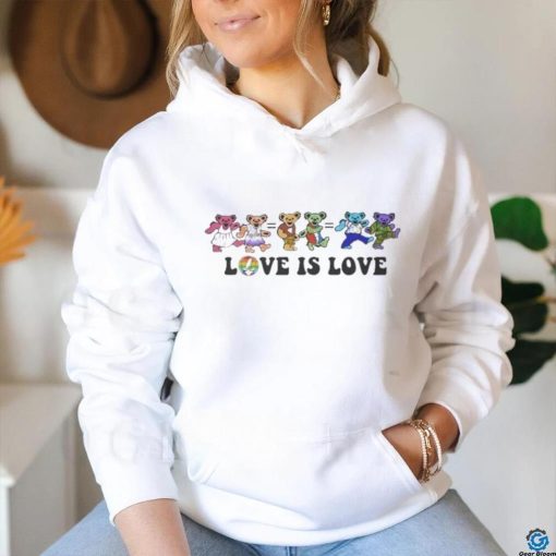 Grateful Dead Bears Dancing Pride Love Is Love shirt