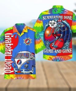 Grateful Dead Summertime Done Come And Gone Hawaiian Shirt