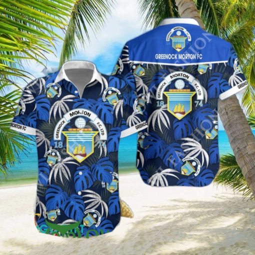 Greenock Morton F.C. SPFL Football Champion Hawaiian Shirt Summer 2024