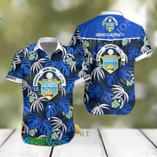 Greenock Morton F.C. SPFL Football Champion Hawaiian Shirt Summer 2024