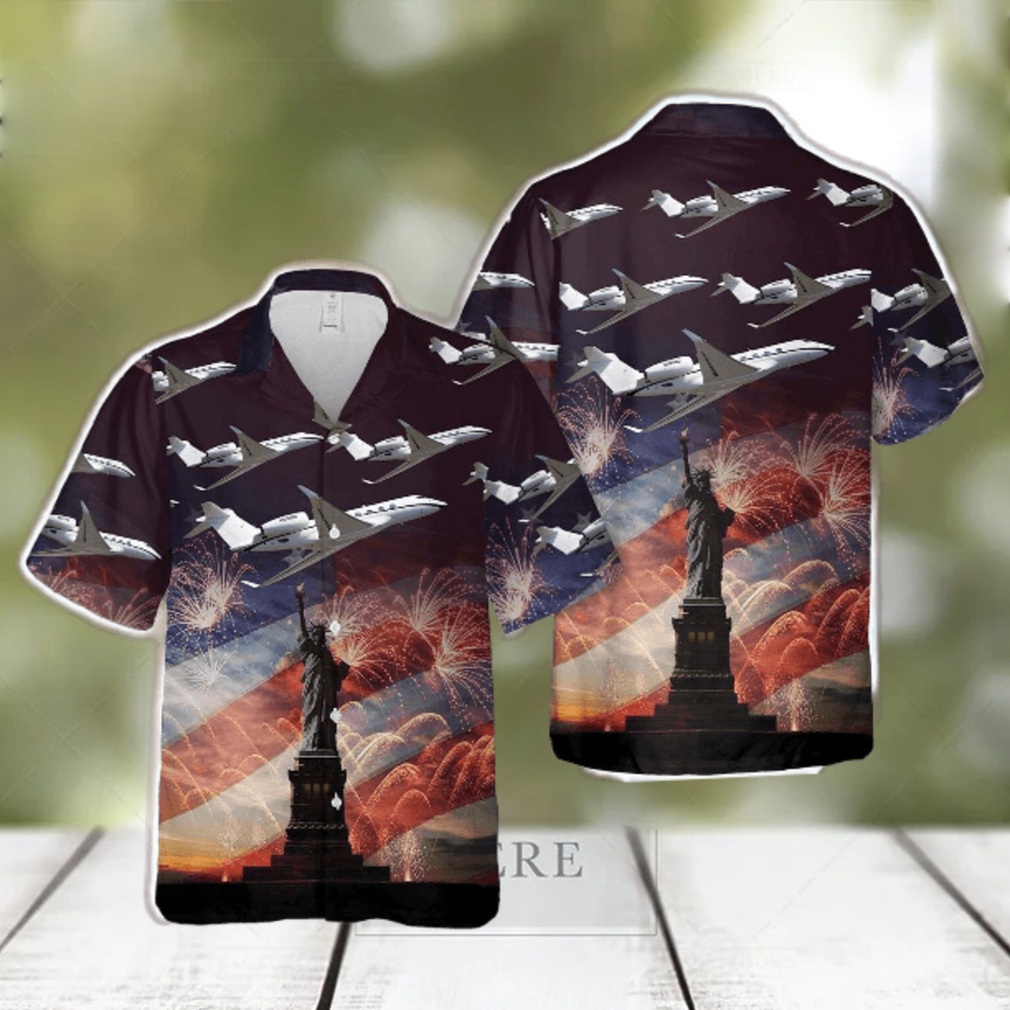 Gulfstream G500 4th Of July Hawaiian Shirt Gulfstream G500 4th Of July Hawaiian Shirt