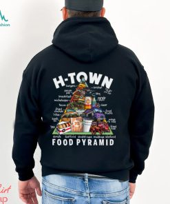 H Town Food Pyramid Tee Shirt