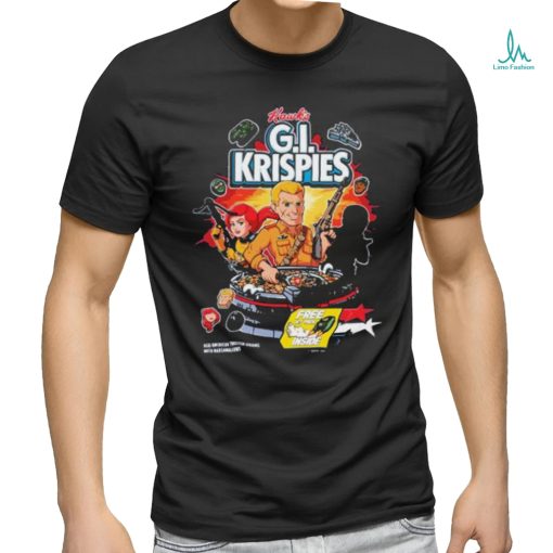 Hawk’s G.i. Krispies Free Jet Pack In Side T shirt