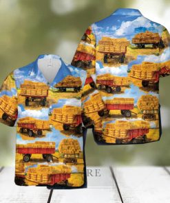 Hay Wagon Hawaiian Shirt