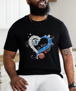 Heart Dallas Mavericks Basketball Go Mavericks 2024 Shirt