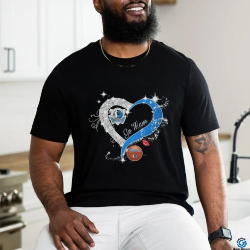 Heart Dallas Mavericks Basketball Go Mavericks 2024 Shirt