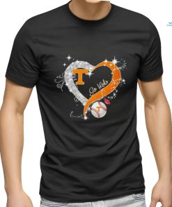 Heart Tennessee Volunteers Baseball Go Vols Shirt