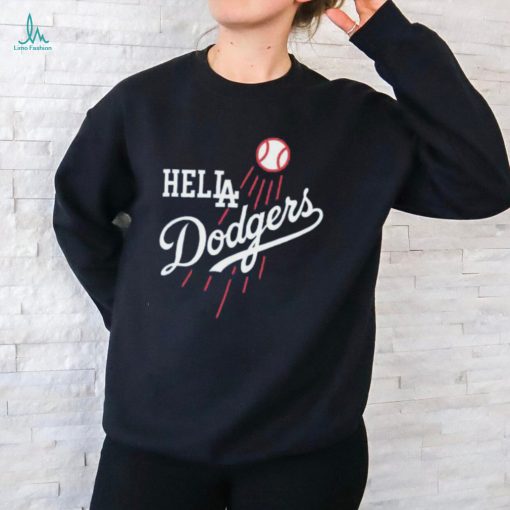 Hella Dodgers Ladies Boyfriend Shirt