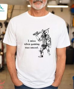 Heretic i miss when gaming was uncool shirt
