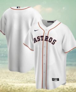 Houston Astros Nike Official Replica Home Jersey Mens