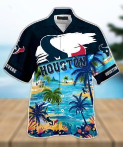 Houston Texans NFL Personalized Hawaiian Shirt Beach Shorts