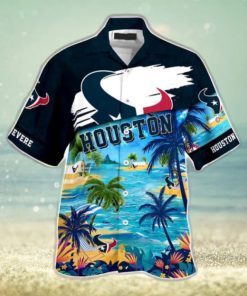 Houston Texans NFL Personalized Hawaiian Shirt Beach Shorts